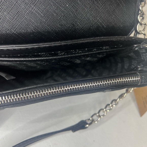 Steve Madden black crossbody bag, with silver detailing! NWT - Picture 6 of 7